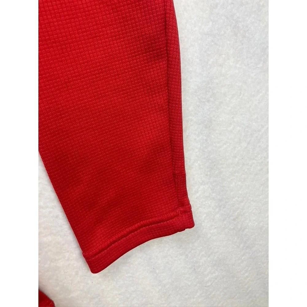 Adidas Men's Red 1/4 Zip‎ Long Sleeve Athletic Training Jacket Size S